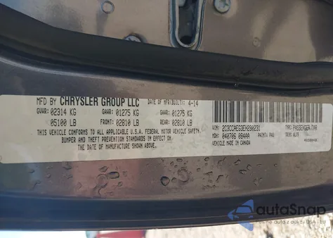 2014 Chrysler 300C z USA, uszkodzony, nr VIN 2C3CCAEG3EH280231